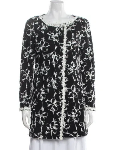 Pre-owned Moschino Cheap And Chic Vintage Late 2000's - Early 2010's Coat In Black