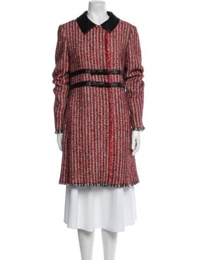 Pre-owned Moschino Cheap And Chic Vintage Late 2000's - Early 2010's Coat In Red