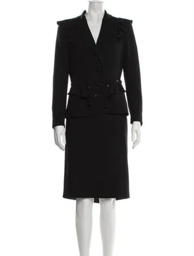 Pre-owned Moschino Cheap And Chic Vintage Late 2000's - Early 2010's Skirt Suit In Black