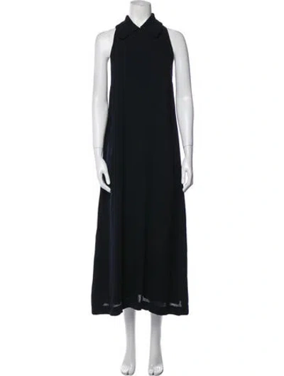 Pre-owned Moschino Cheap And Chic Vintage Long Dress In Blue