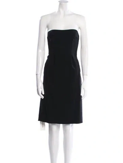 Pre-owned Moschino Cheap And Chic Vintage Mini Dress In Black