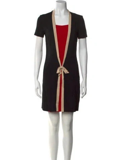 Pre-owned Moschino Cheap And Chic Vintage Mini Dress In Multi