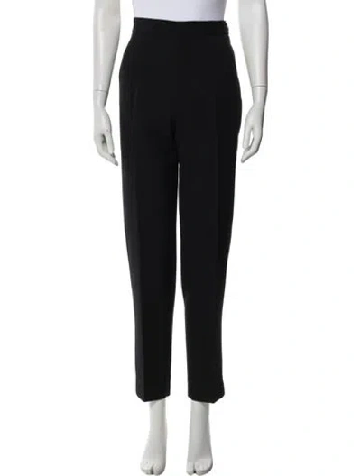 Pre-owned Moschino Cheap And Chic Vintage Straight Leg Pants In Black
