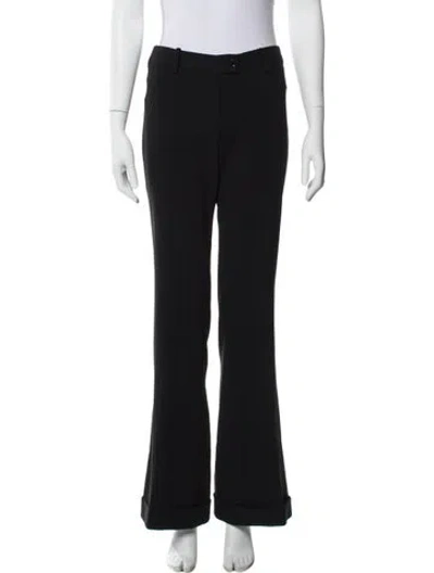 Pre-owned Moschino Cheap And Chic Wide Leg Pants In Black
