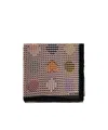 Moschino Checkered Pattern Silk Scarf In Multi