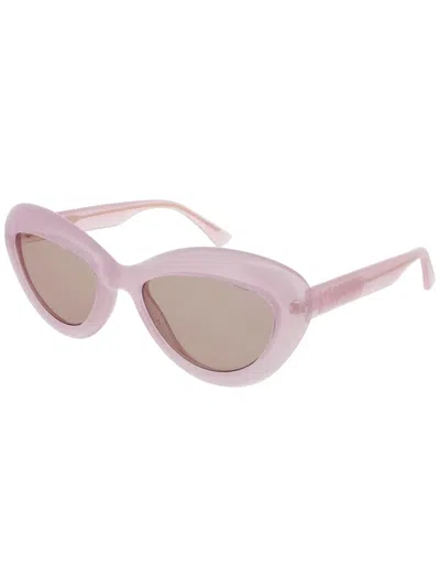 Moschino Chic Plastic Sunglasses In Pink