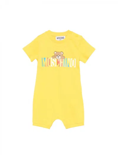 Moschino Kids' Children's Suit Unisex  _ In Yellow