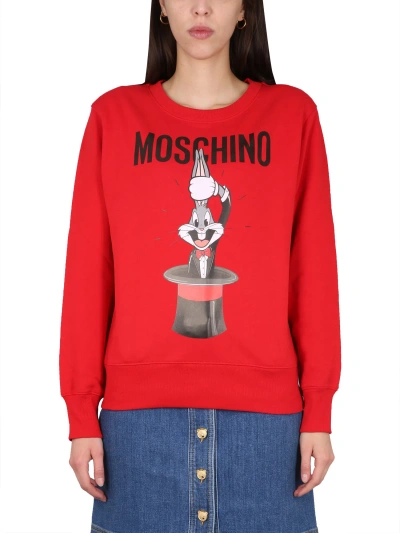Moschino Chinese New Year Sweatshirt In Red