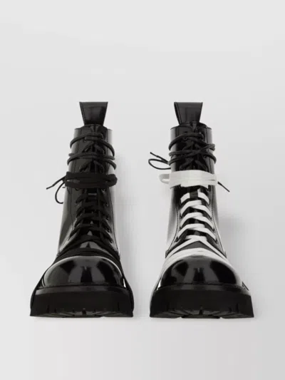 Moschino Chunky Sole Lace-up Boot