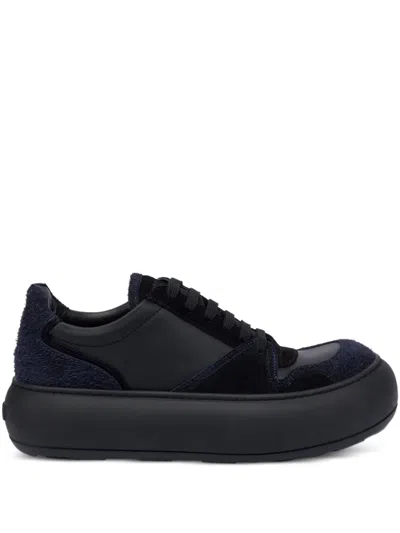 Moschino Chunky-sole Sneakers In Black