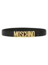 Moschino Belt With Python Print In Black