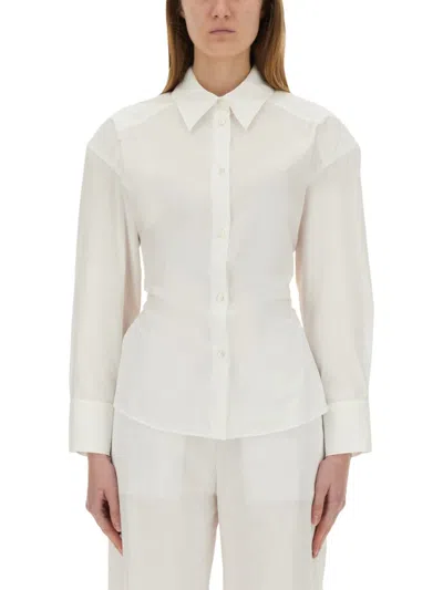 Moschino Classic Cotton Shirt In White