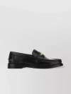 MOSCHINO CLASSIC PENNY LOAFER WITH STACKED HEEL