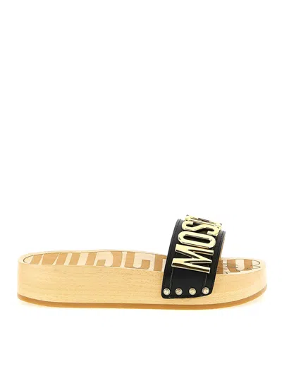 MOSCHINO CLOG SANDALS