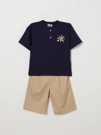 Moschino Clothing Set Kids  In Blue