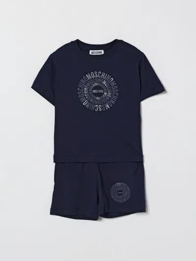 Moschino Kids' ウェアセット  ボーイ カラー ブルー In Blue