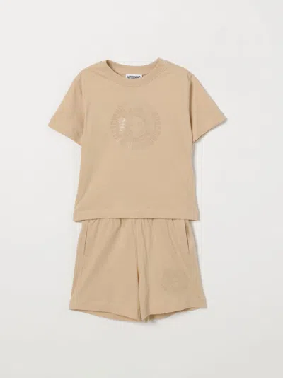 Moschino Clothing Set Kids  In Brown