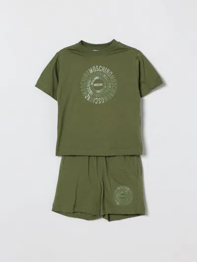 Moschino Kids' ウェアセット  ボーイ カラー オリーブ In Green