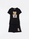 Moschino Teddy Bear-print Tracksuit In Schwarz