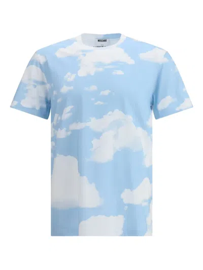 MOSCHINO CLOUD-PRINT T-SHIRT