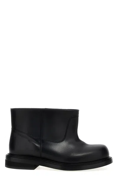 Moschino 'clown' Ankle Boots In Black