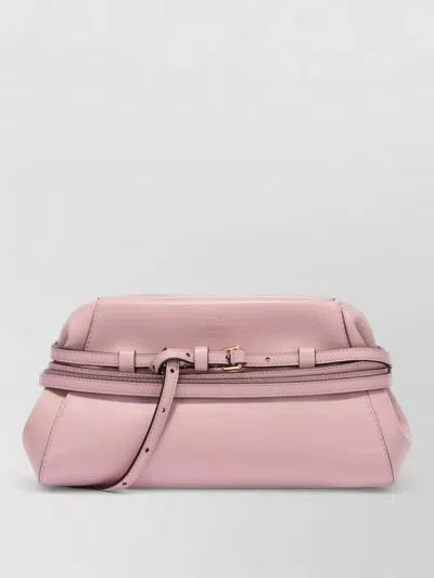 Moschino Clutch Bag Top Handle Adjustable Strap