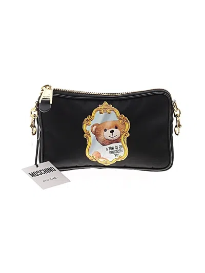 Moschino Clutch In Black