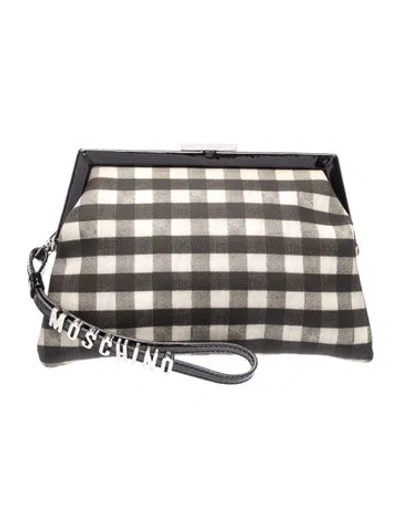 Pre-owned Moschino Clutch In Multicolor