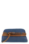 Moschino Clutch In Blue