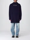 Moschino Coat  Couture Men Color Blue In Blue