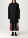 Moschino Coat  Couture Woman Color Black In Black
