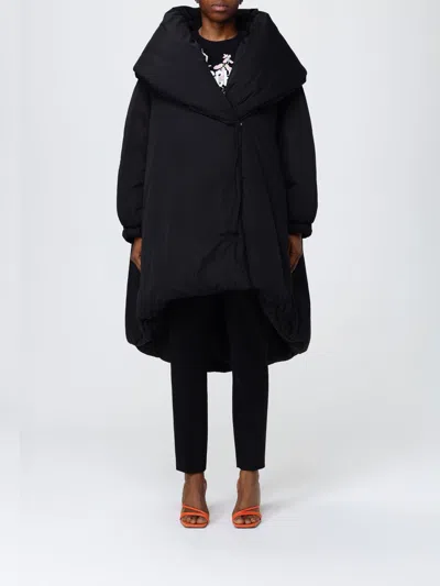 Moschino Coat  Couture Woman Color Black