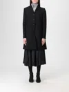 Moschino Coat  Couture Woman Color Black In Black