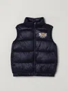 Moschino Coat  Kids Color Blue In Blue