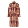 Moschino Abstract Printed Coat
