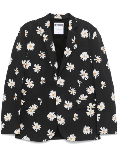 Moschino Coatsjackets In Black
