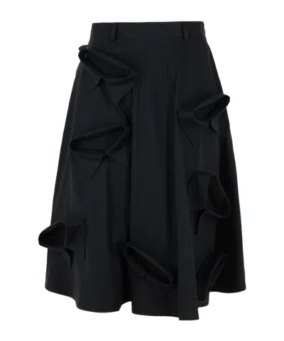 MOSCHINO MOSCHINO COLLARED DETAILED SKIRT