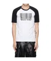 Moschino Color Matching Printed T-shirt In White