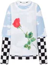 Moschino Colour-block T-shirt In White