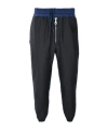 Moschino Colour-block Track Pant In Black