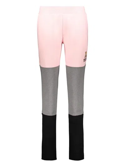 Moschino Colour-block Trousers In Multi