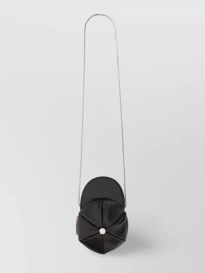 Moschino Compact Shoulder Bag With Shoulder Strap