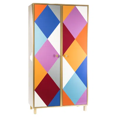 Pre-owned Moschino Contemporary Camicia Cabinet In Aluminium By Altreforme In Gray