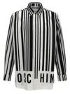 MOSCHINO MOSCHINO CONTRAST PRINT SHIRT