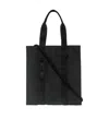 Moschino Cordura Tote Bag In Black
