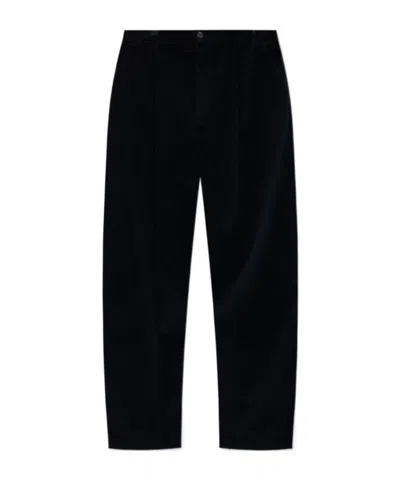 Moschino Corduroy Casual Pants In Black