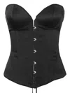 Moschino Corset-style Top In Black
