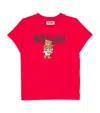 MOSCHINO COTTON BEAR T-SHIRT