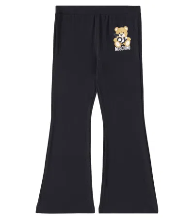 MOSCHINO COTTON-BLEND LEGGINGS