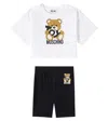 Moschino Set Aus Top Und Shorts In Multicolor